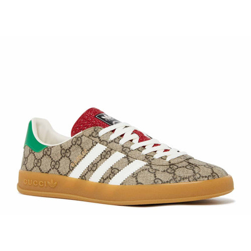 Adidas x Gucci Gazelle Beige GG Monogram