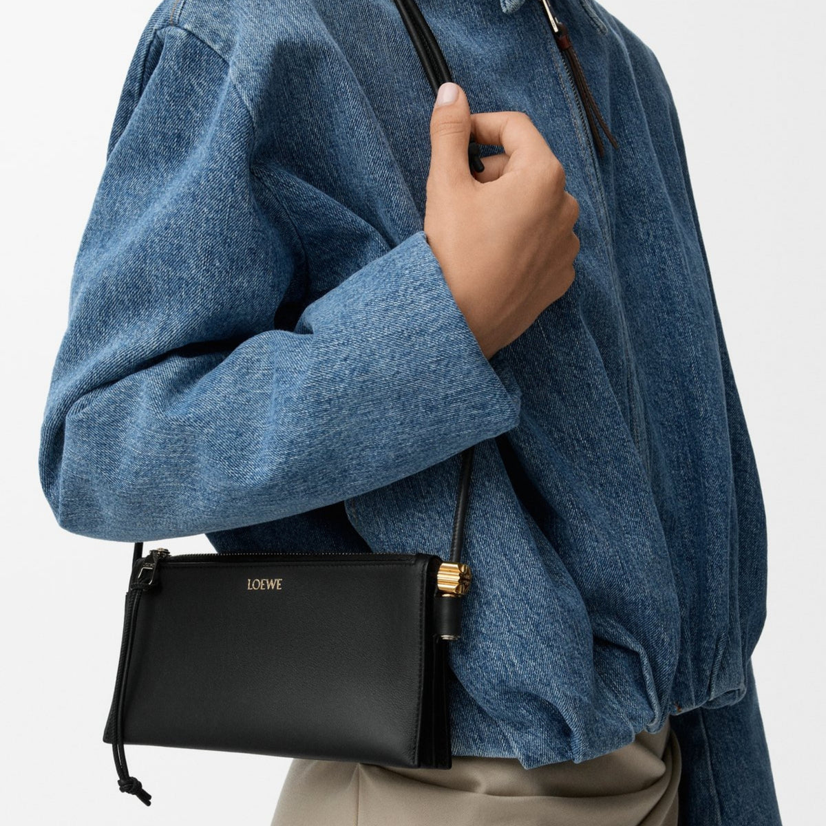 Joya Pouch in Nappa Calfskin