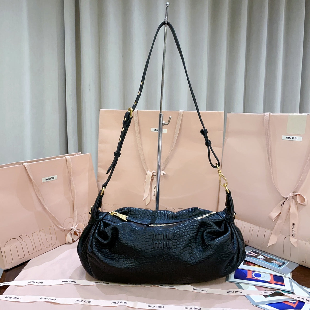 Nappa Leather Shoulder Bag