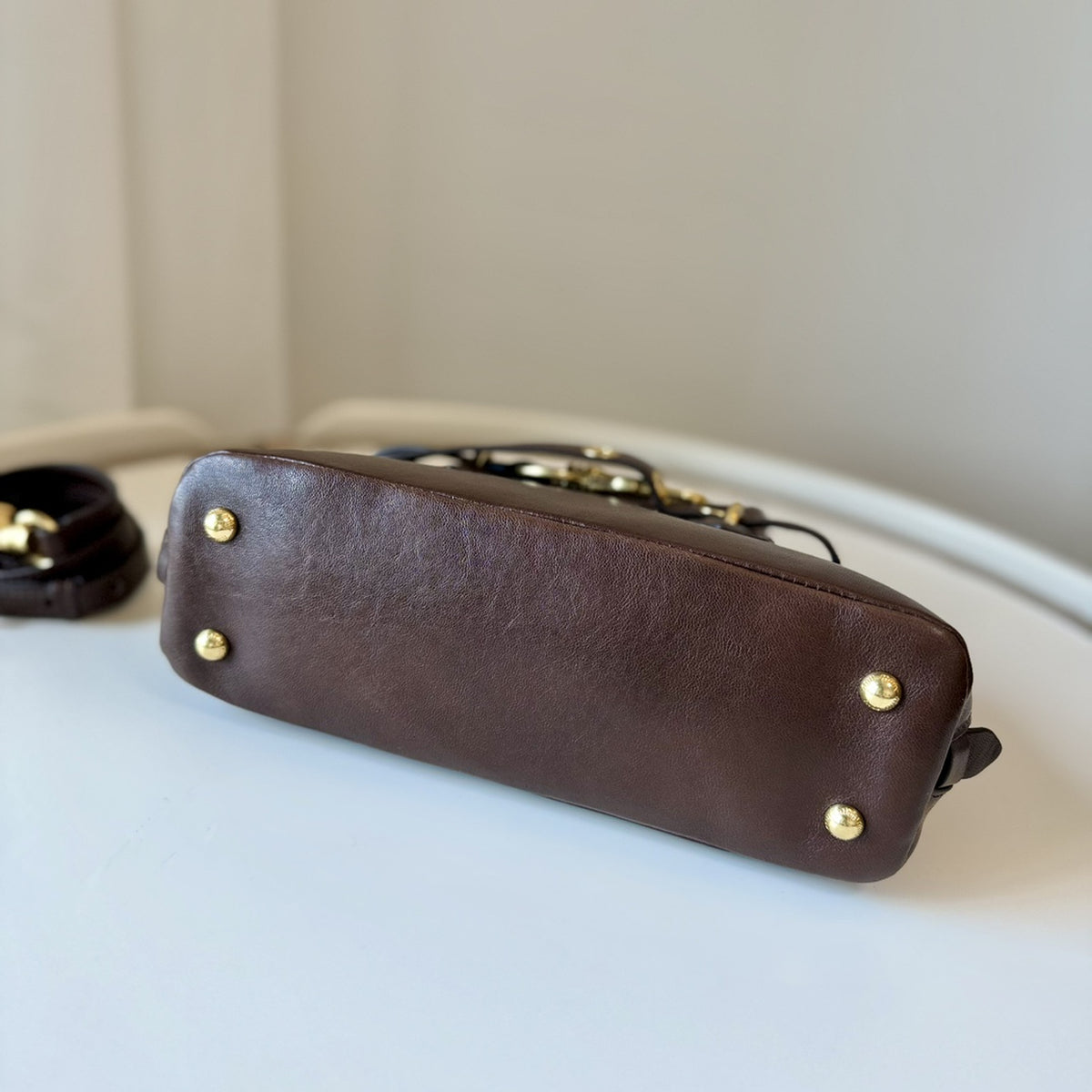 Aventure Mini Nappa Leather Bag