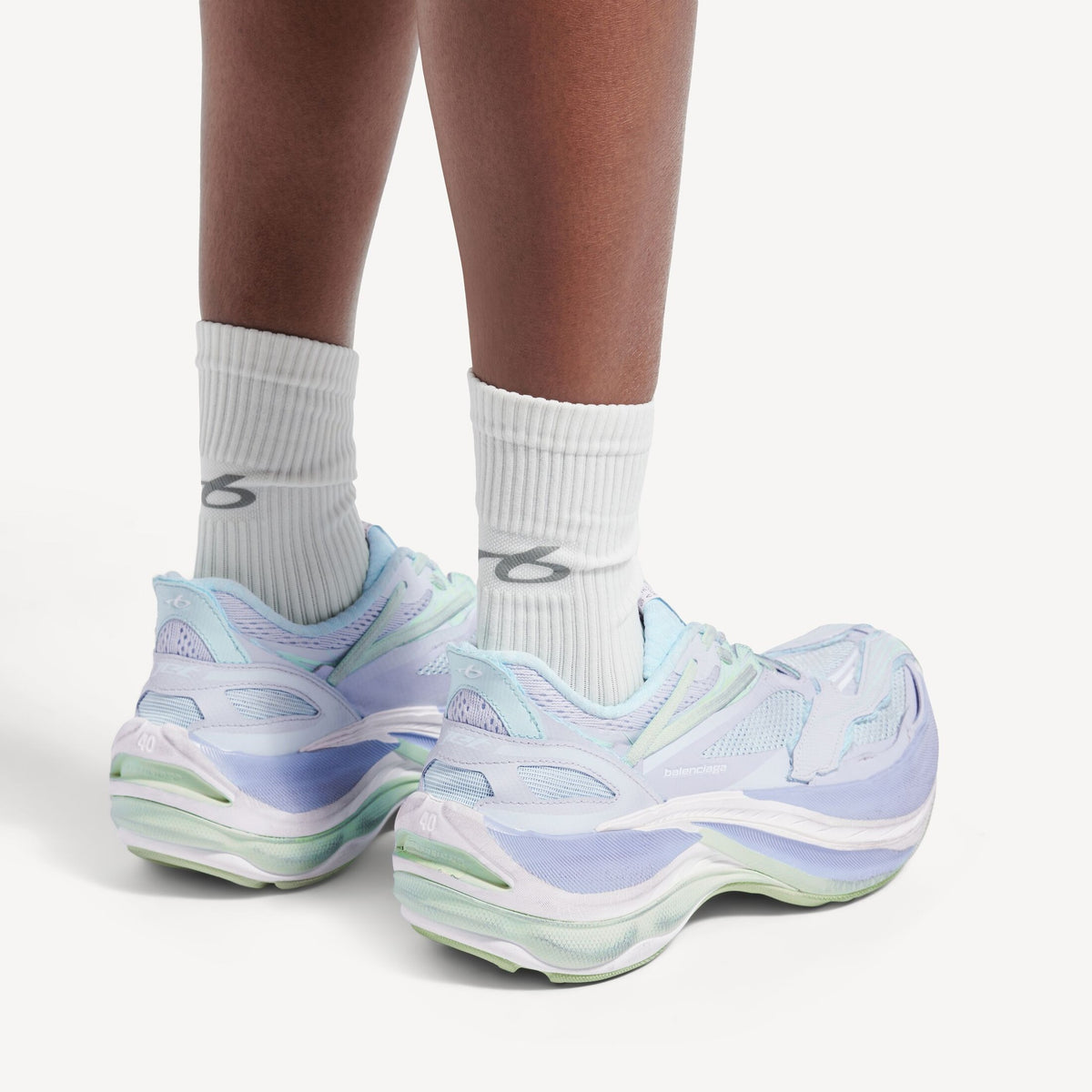 Light Blue/lilac/lime