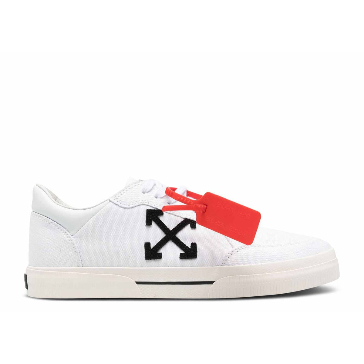 Off White Vulc Low White Black Red
