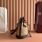 Mini Bucket Bag With Web