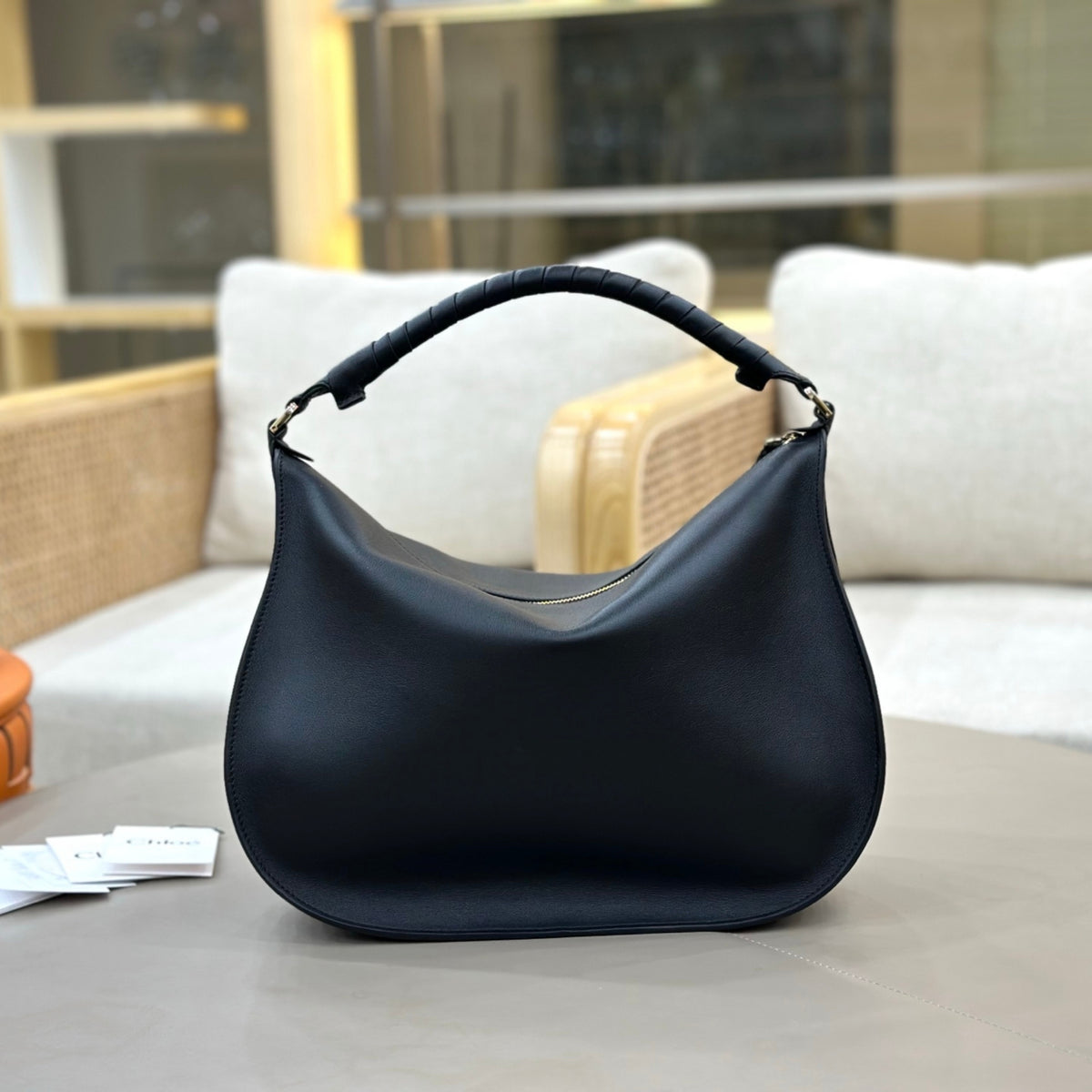 Marcie Shoulder Bag in Soft Leather