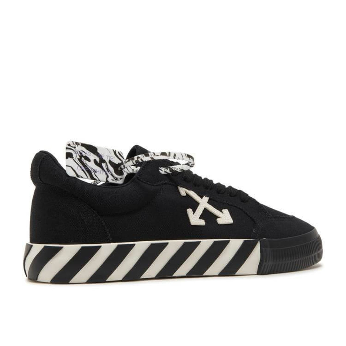 Off White Vulc Low Black White Arrow