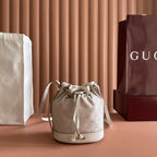 Mini Bucket Bag With Plaque
