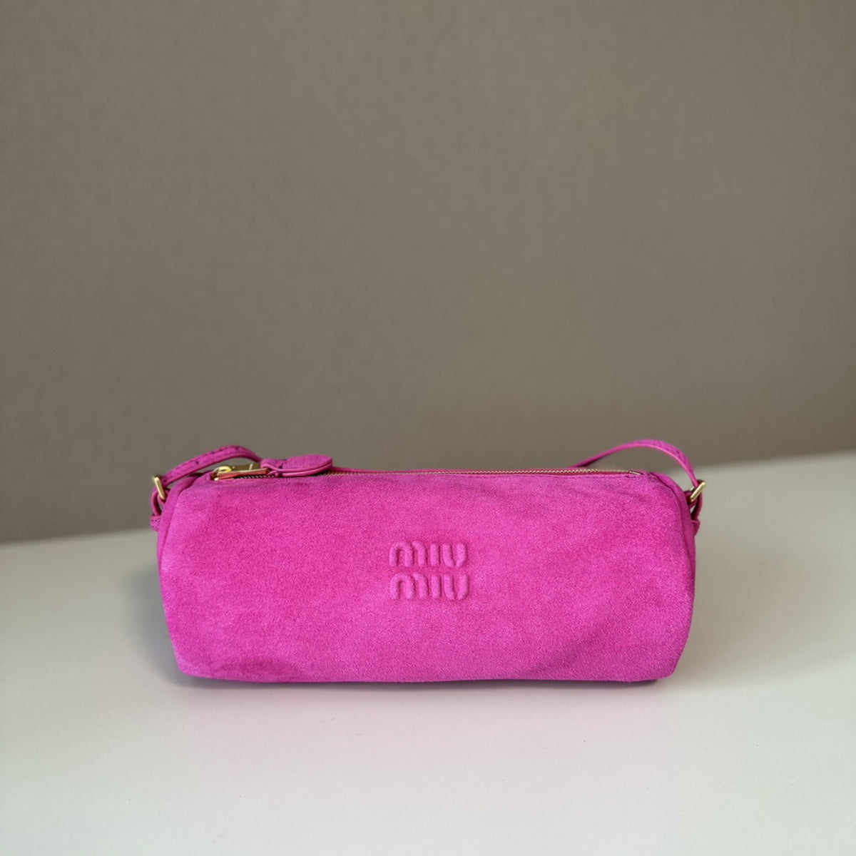 Suede Pouch