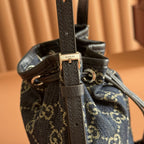 Mini Bucket Bag With Plaque