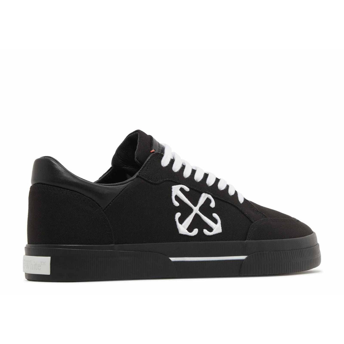 Off White New Low Vulcanized Black White