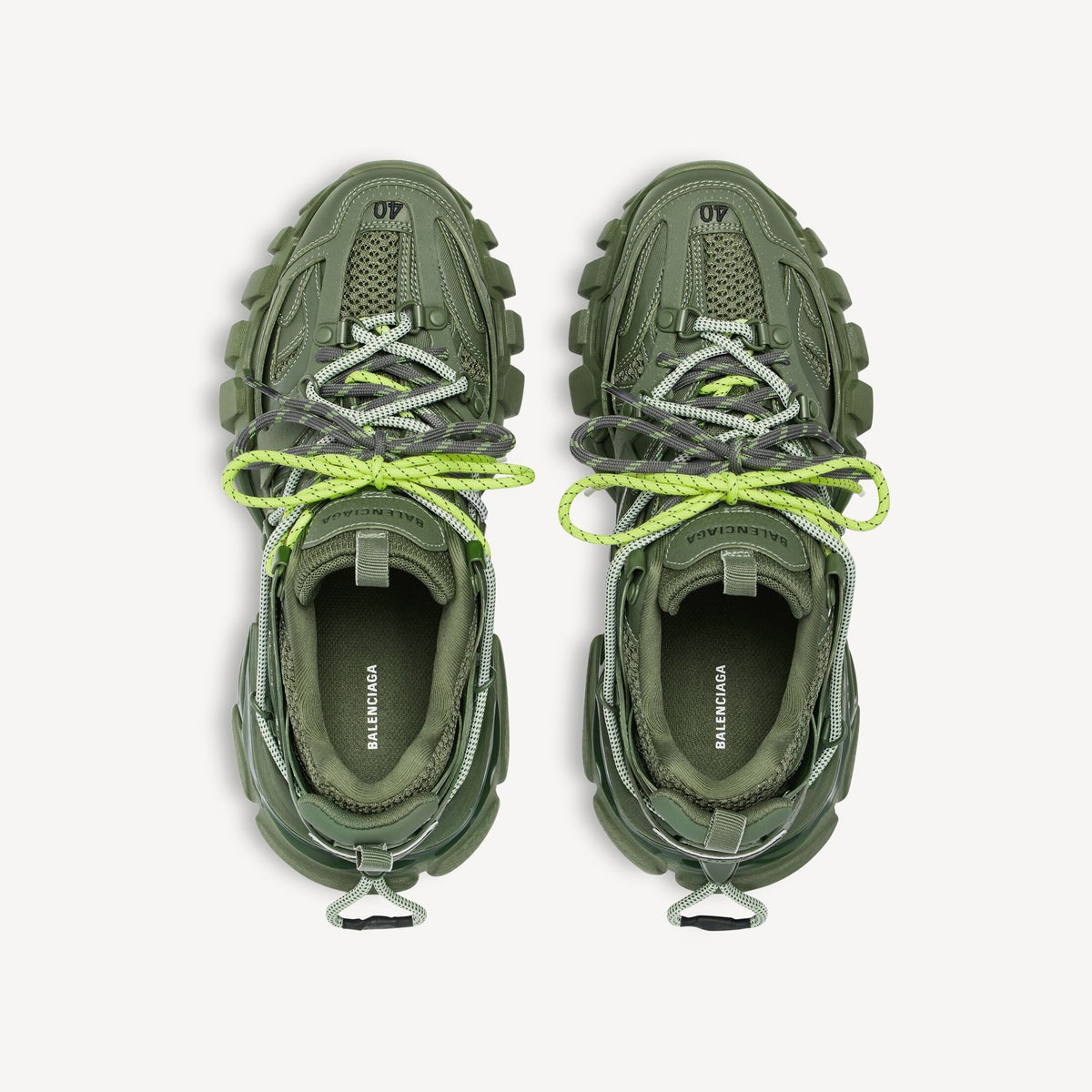 Khaki/neon Yellow