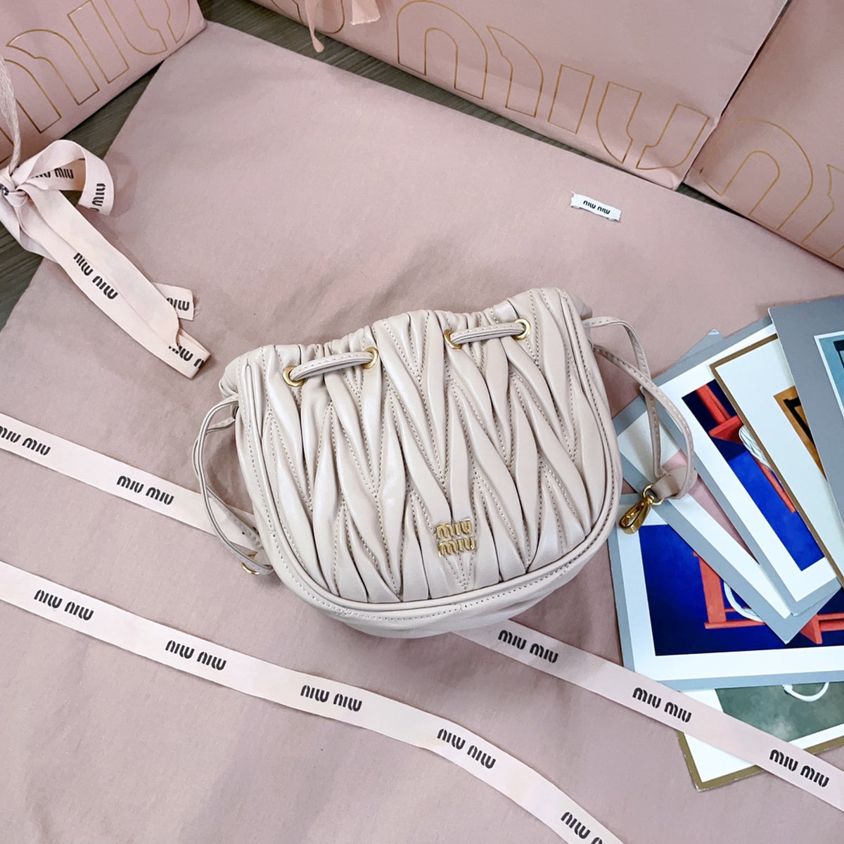 2010s Matelassé Shoulder Bag