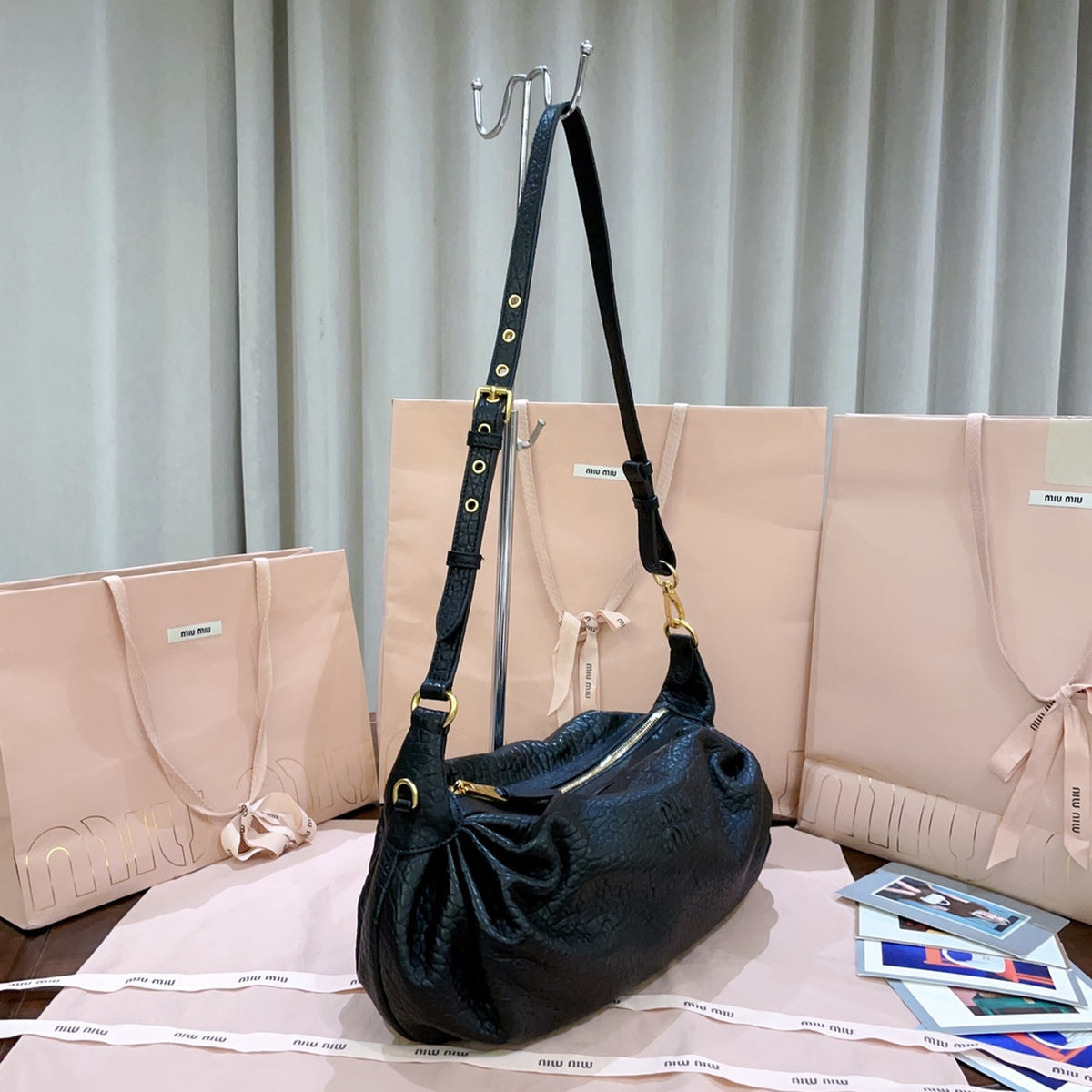 Nappa Leather Shoulder Bag
