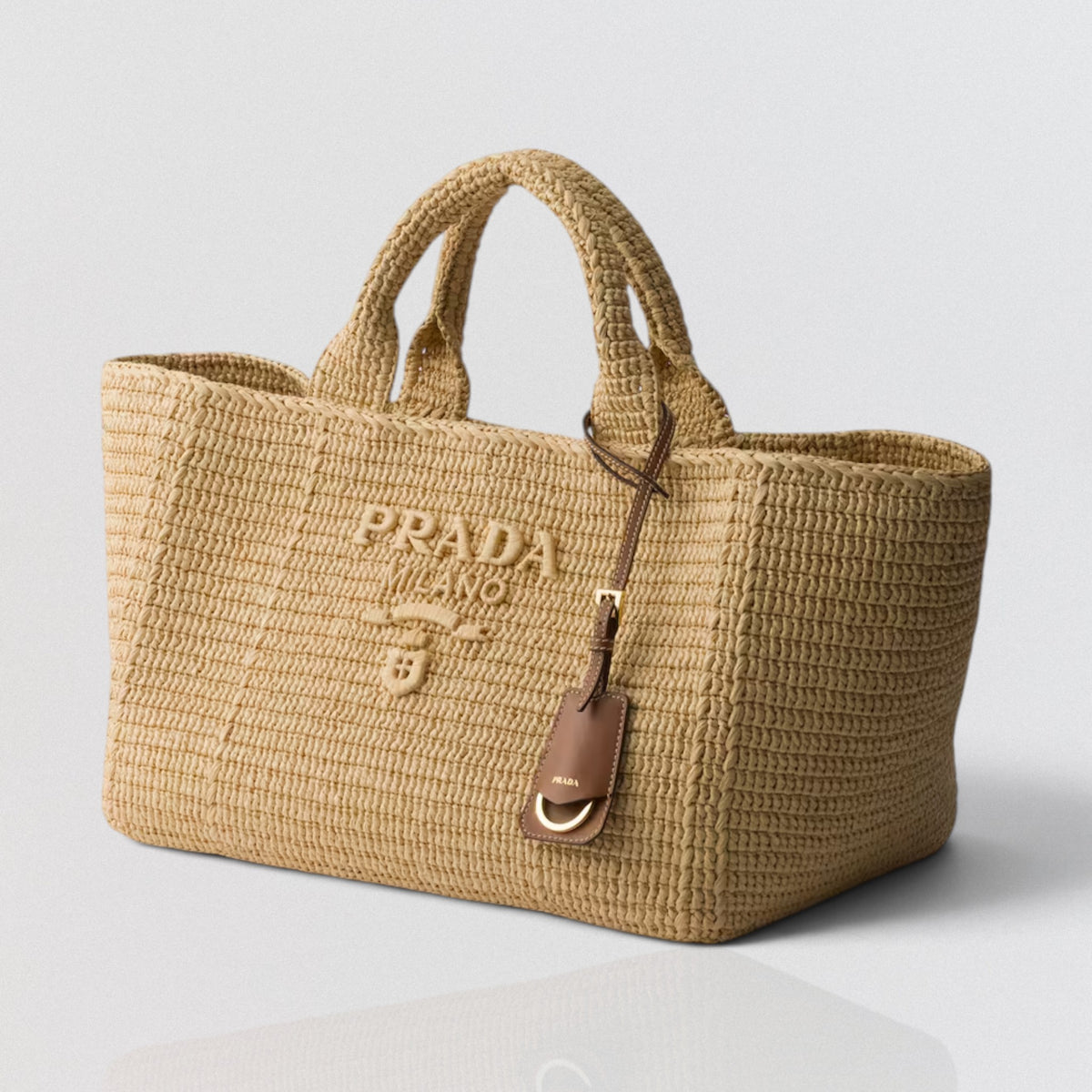 Large Crochet Tote Bag