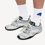 White/grey/silver/black/blue